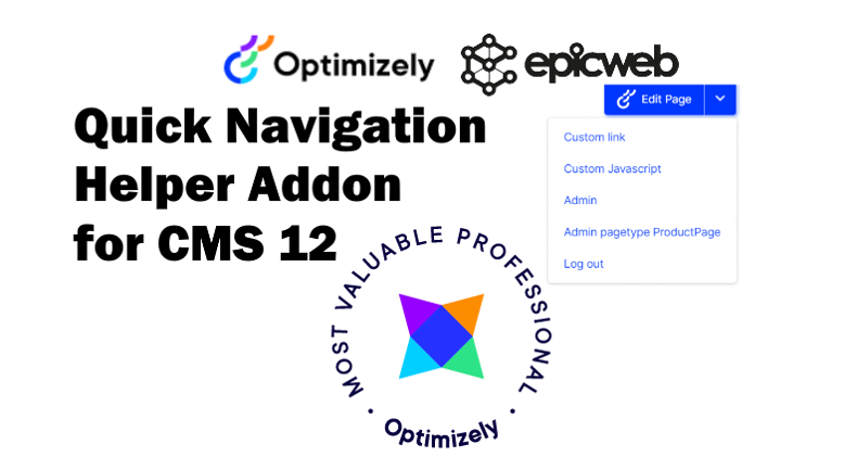 Quick Navigation Helper Addon for CMS 12